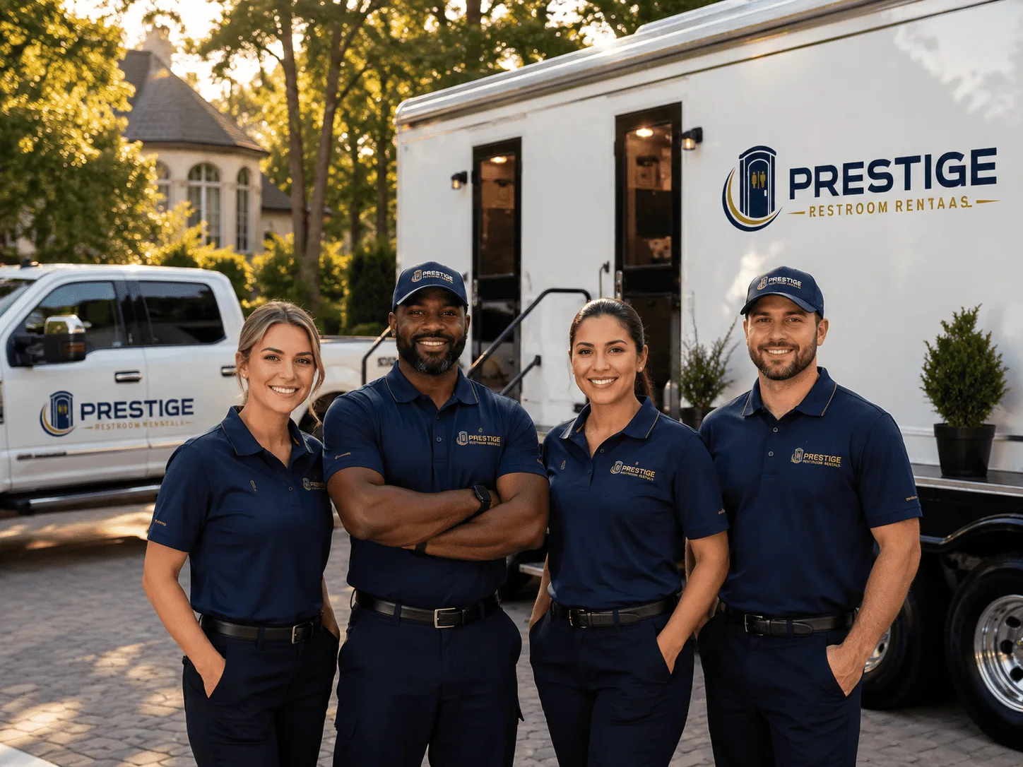 Trusted Luxury Portable Restrooms company in Bynum, TX